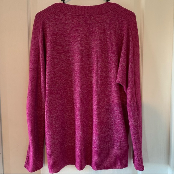 Anthro COA heather V neck sweater - Picture 3 of 6